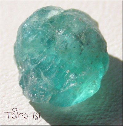 画像1: ブルーグリーン アパタイト 青緑燐灰石